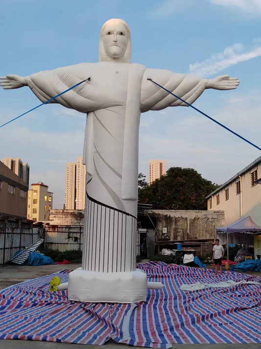 Giant Inflatable Jesus Christ Statue