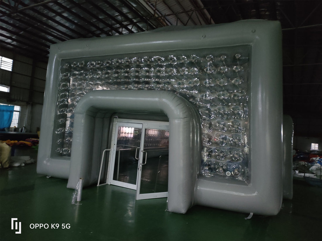 Transparent Inflatable Hangar Tent For Engine Mantanence
