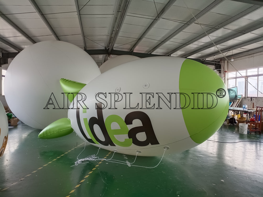 Why Using Custom Inflatable Helium Airships For Outdoor Promotion & Marketing