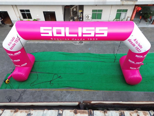 Event specific inflatable arch