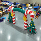 Inflatable Christmas arch festive decoration