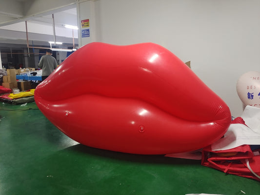 Giant Inflatable Lips For Decoration