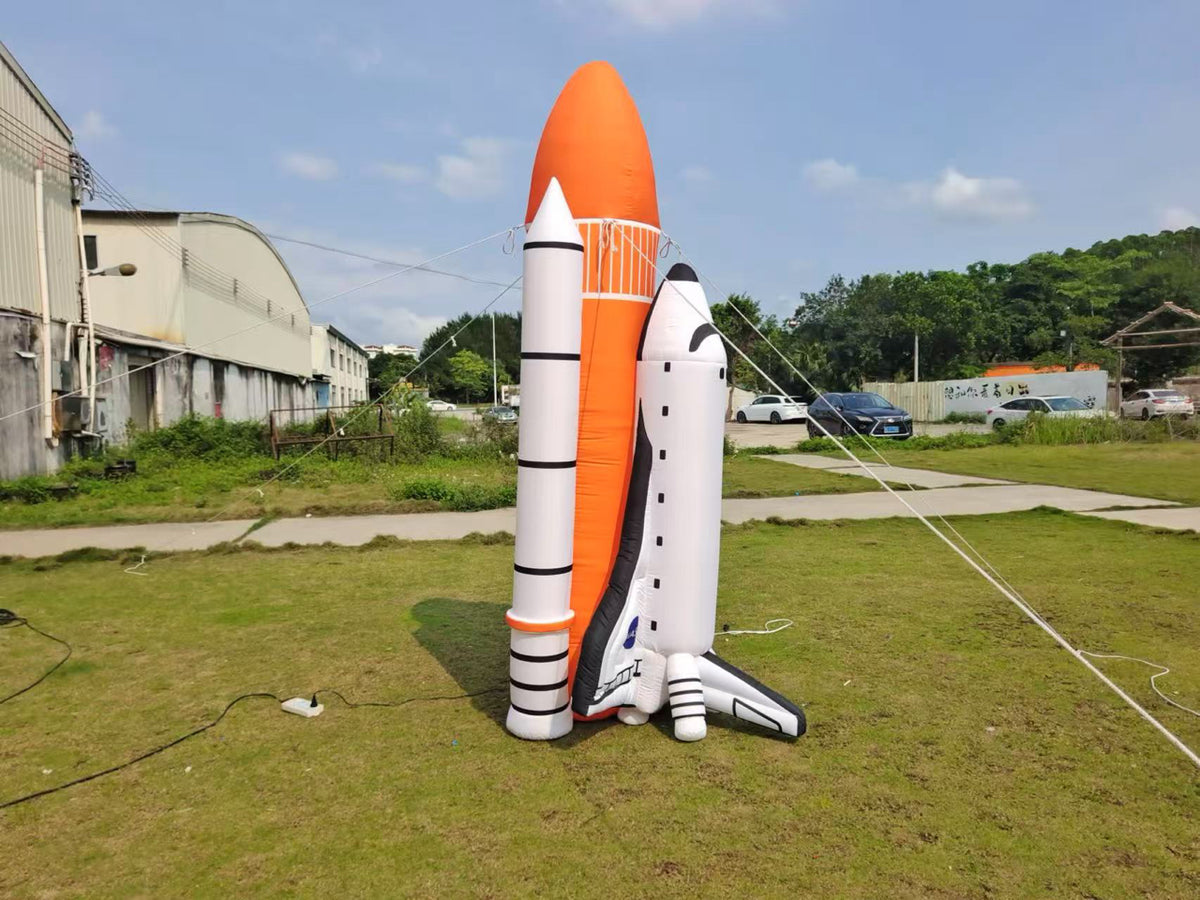 Green Inflatable Rocket Inflatable Rocket Replica Outdoor Decoration in USA – airsplendid