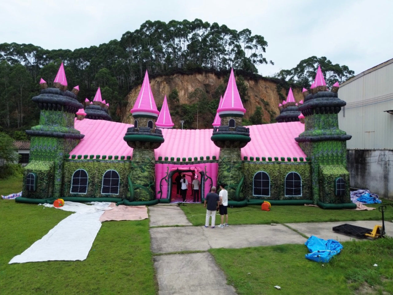 Inflatable Castle Replica Outdoor Playground