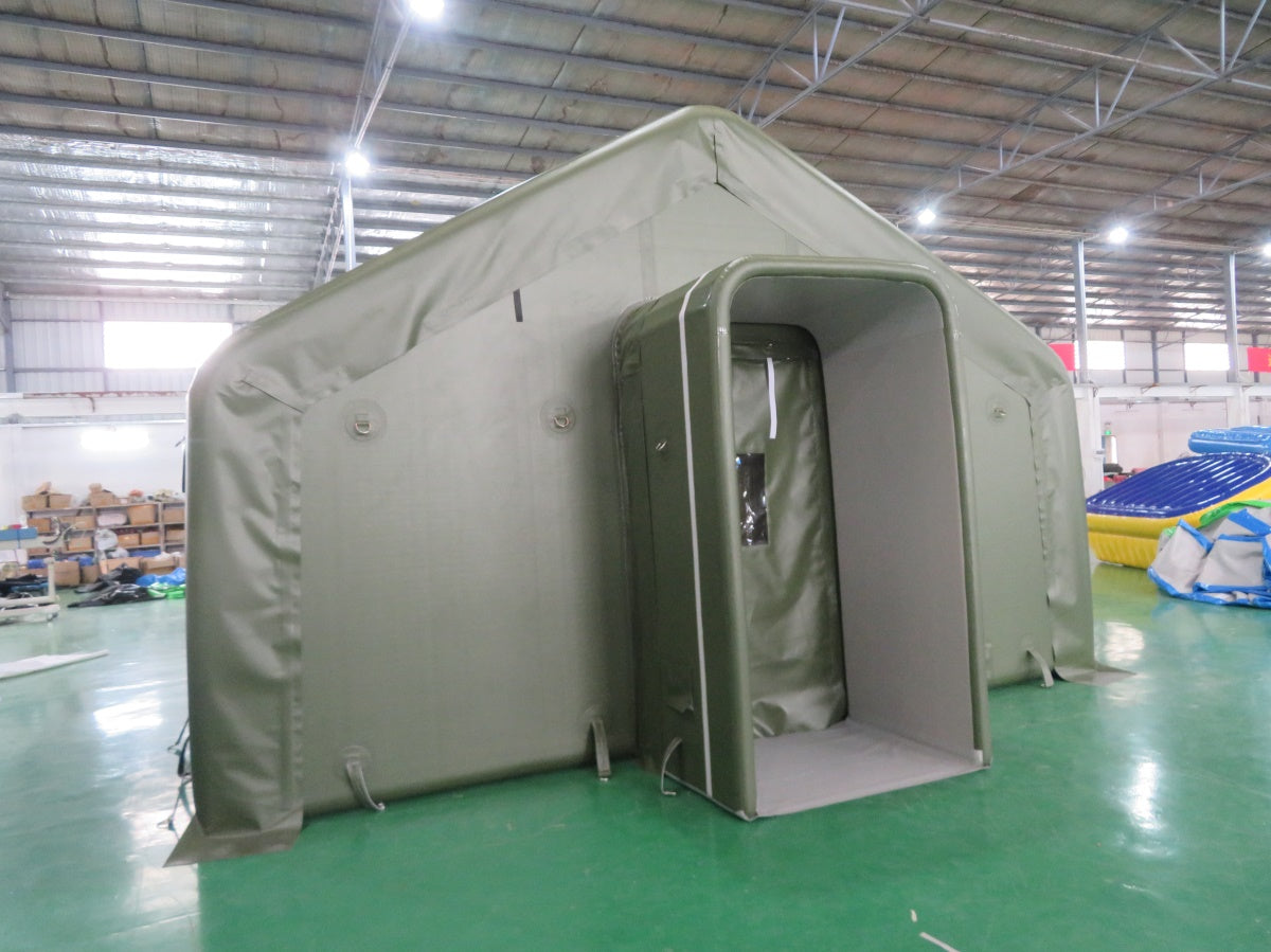 Drop-Stitch Double Walls Fabric Inflatable Shelter Tent
