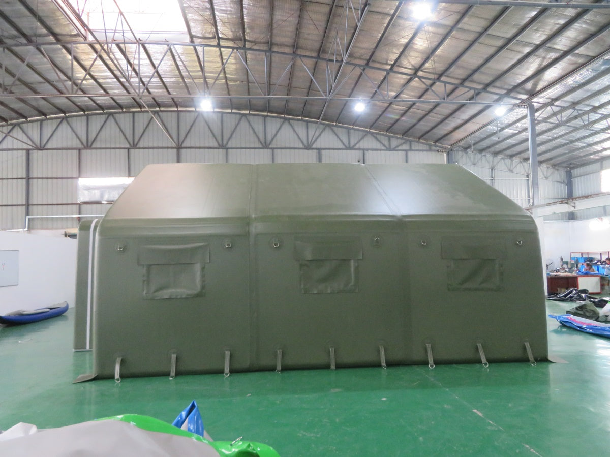Drop-Stitch Double Walls Fabric Inflatable Shelter Tent