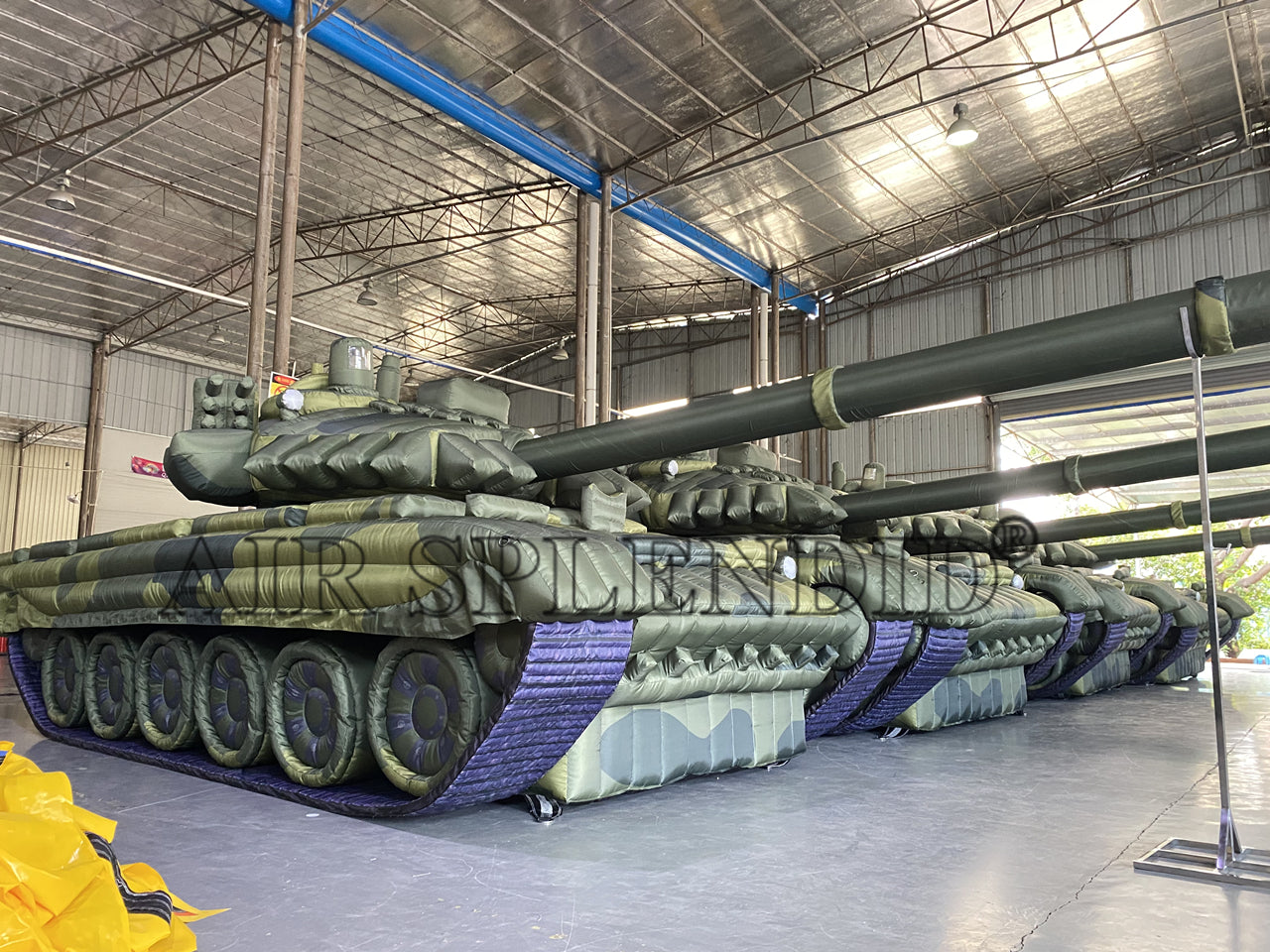 High Quality Inflatable Military Tank
