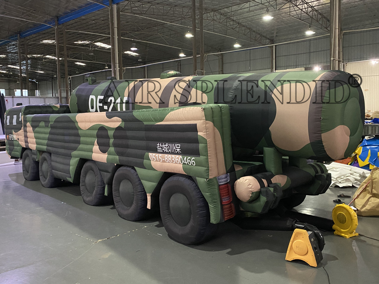 Inflatable Military Decoy Rocket Launcher