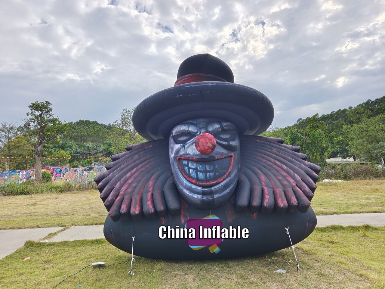 Giant Inflatable Clown & Joker Decoration