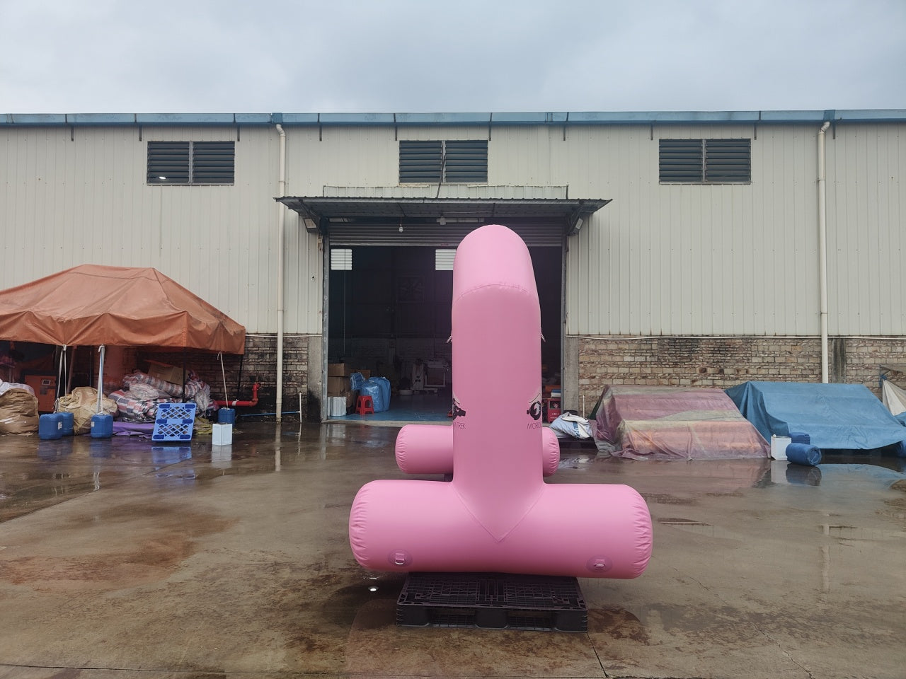 Floating Inflatable Archway For Open Water Swimming