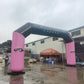 Custom Airtight Inflatable Archway For Sand