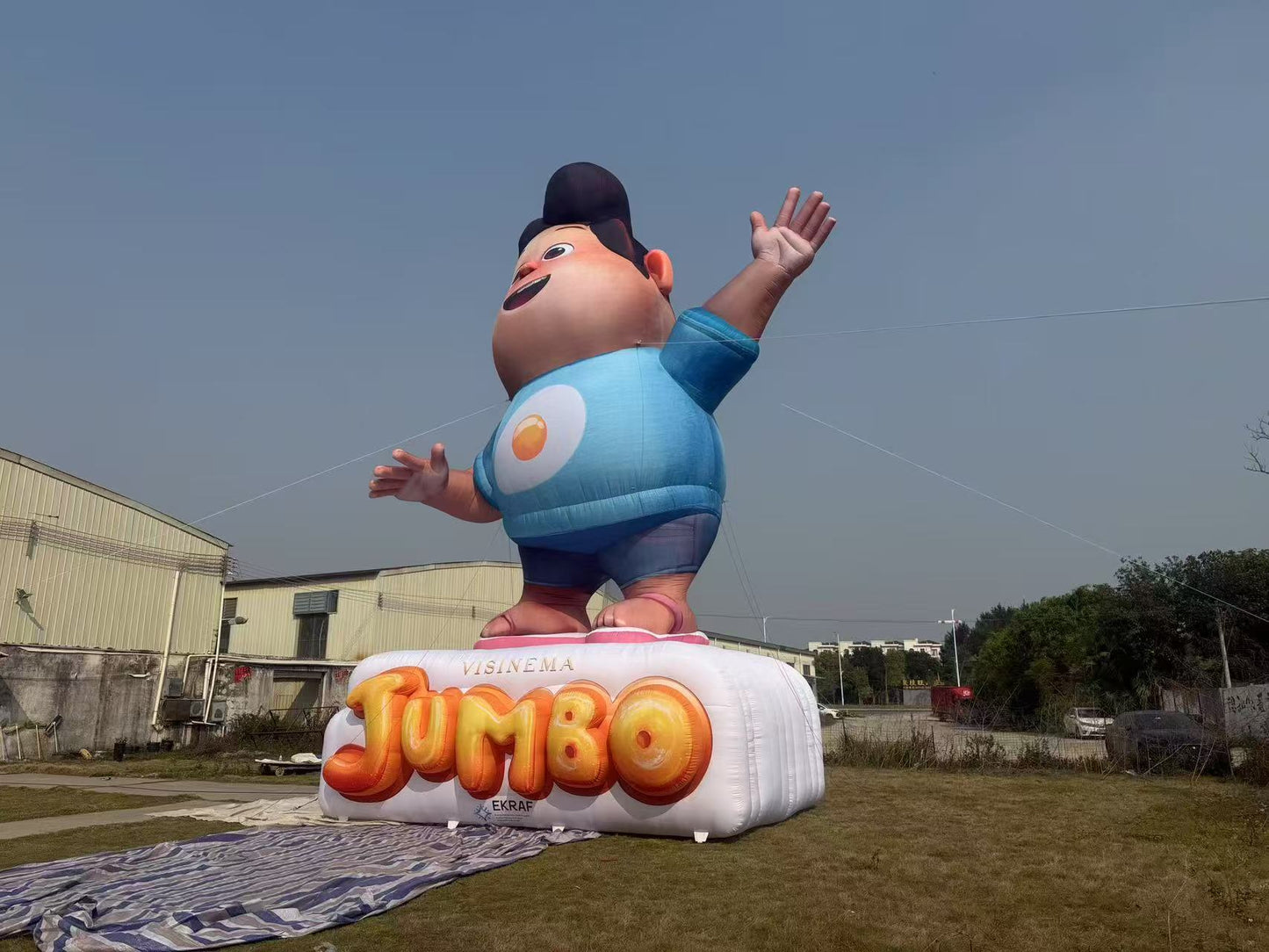 Outdoor Party Decoration Inflatable Airman in USA