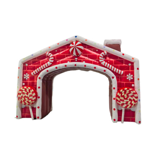 Colorful Inflatable Christmas Arches