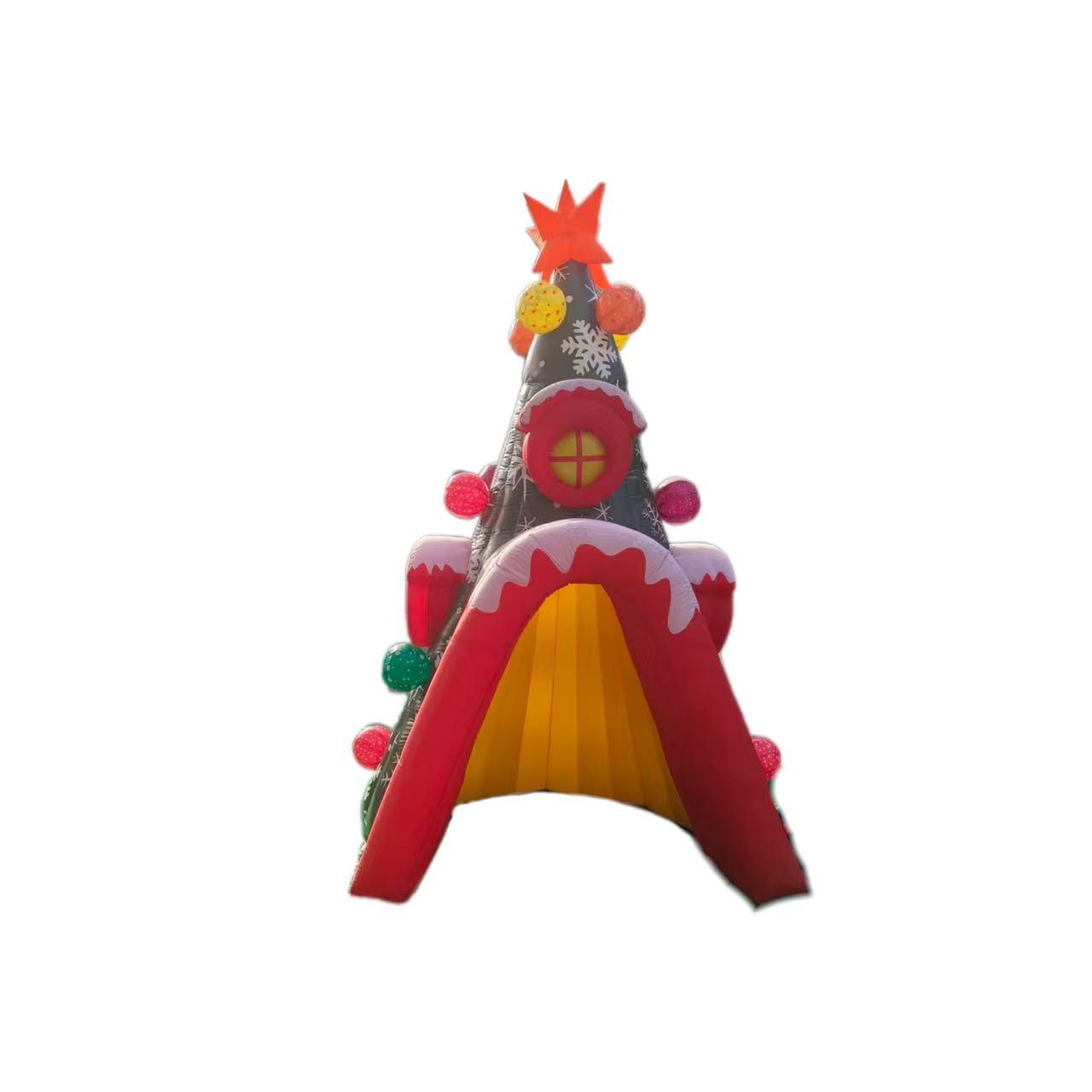 Colorful Inflatable Christmas Tree