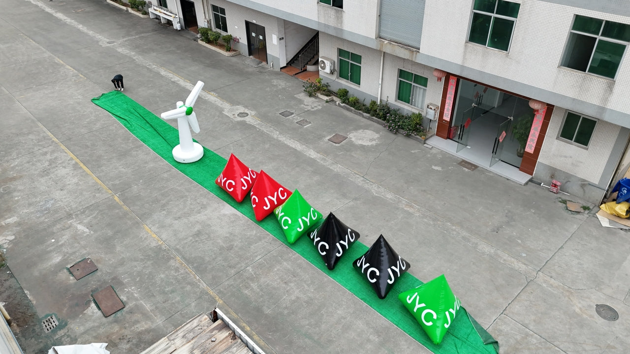 Airtight Custom Pyramid Inflatable Racing Marker Buoys