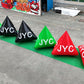 Airtight Custom Pyramid Inflatable Racing Marker Buoys