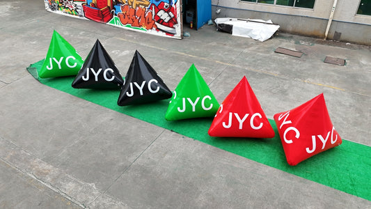 Airtight Custom Pyramid Inflatable Racing Marker Buoys
