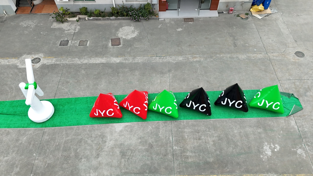 Airtight Custom Pyramid Inflatable Racing Marker Buoys