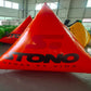 Customizable triangular inflatable buoy