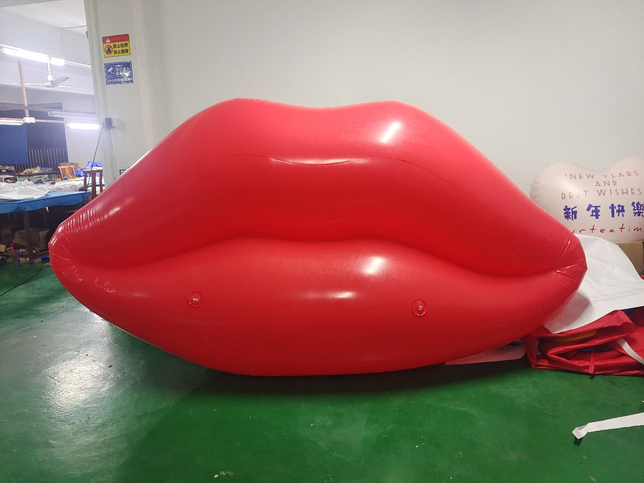 Giant Inflatable Lips For Decoration