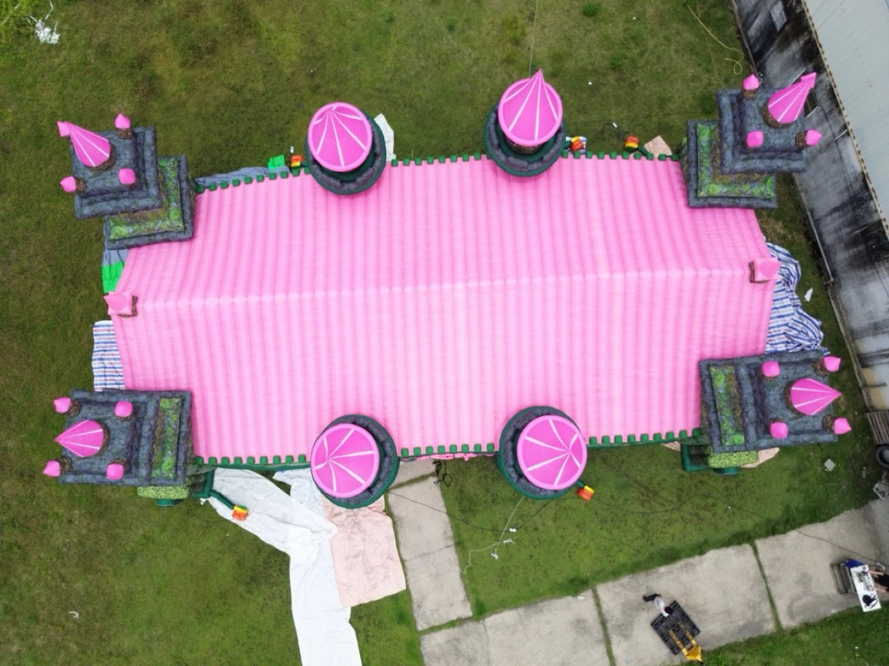 Inflatable Castle Replica Outdoor Playground