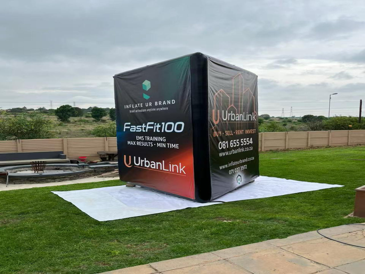 Inflatable Billboard For South Africa