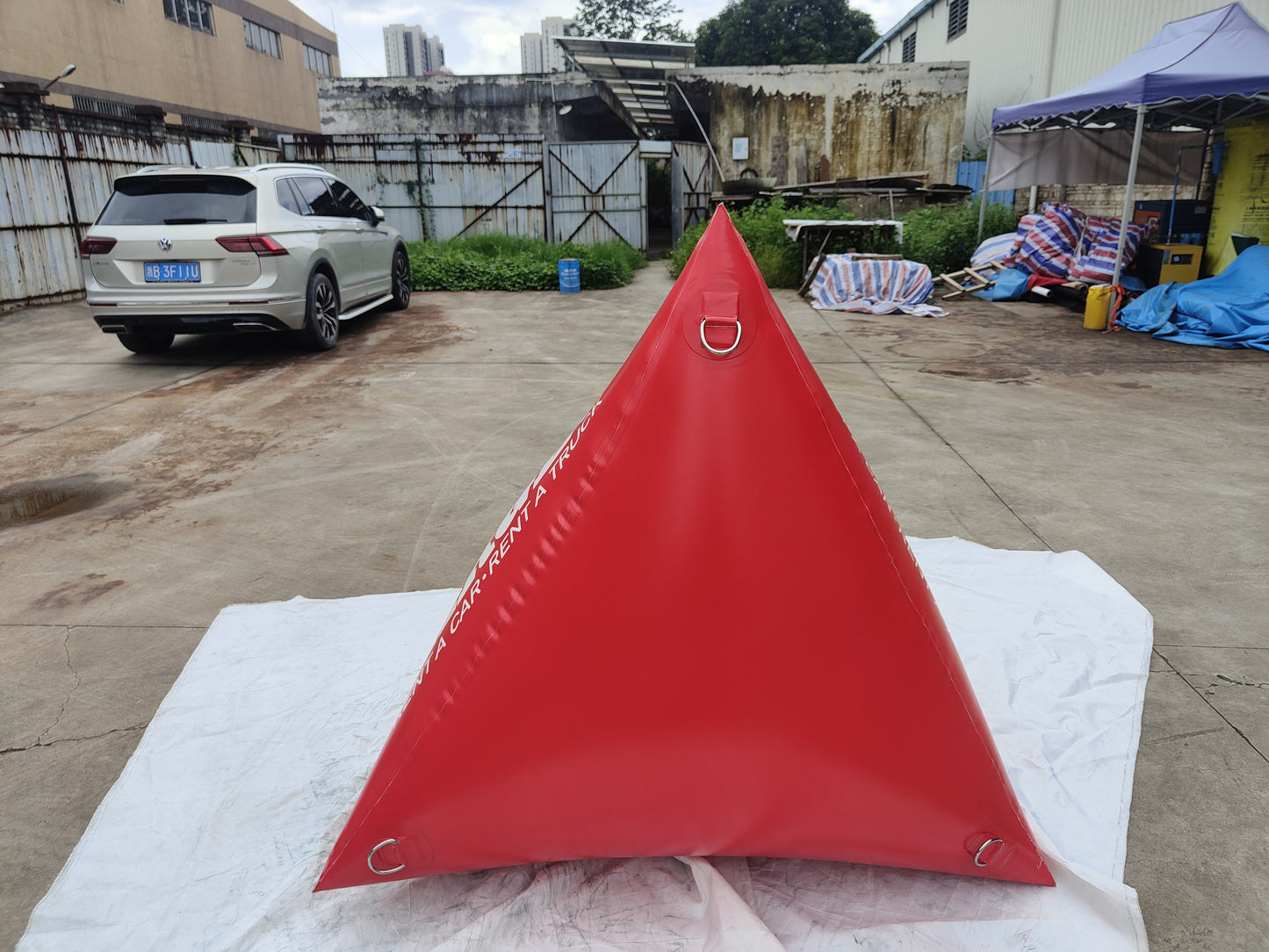 Custom Pyramid Sailing Marker Buoys