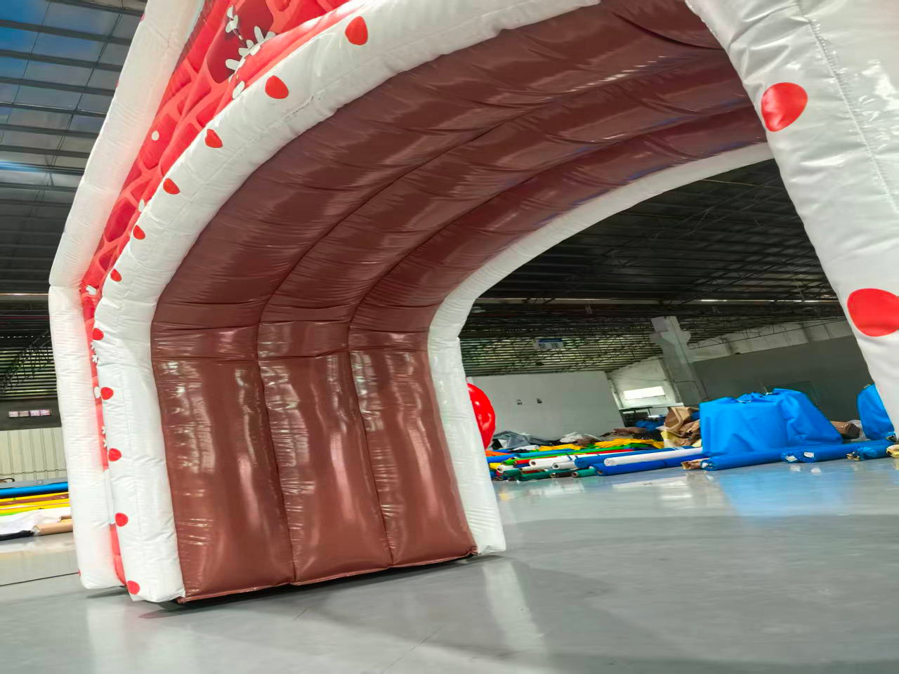 Colorful Inflatable Christmas Arches