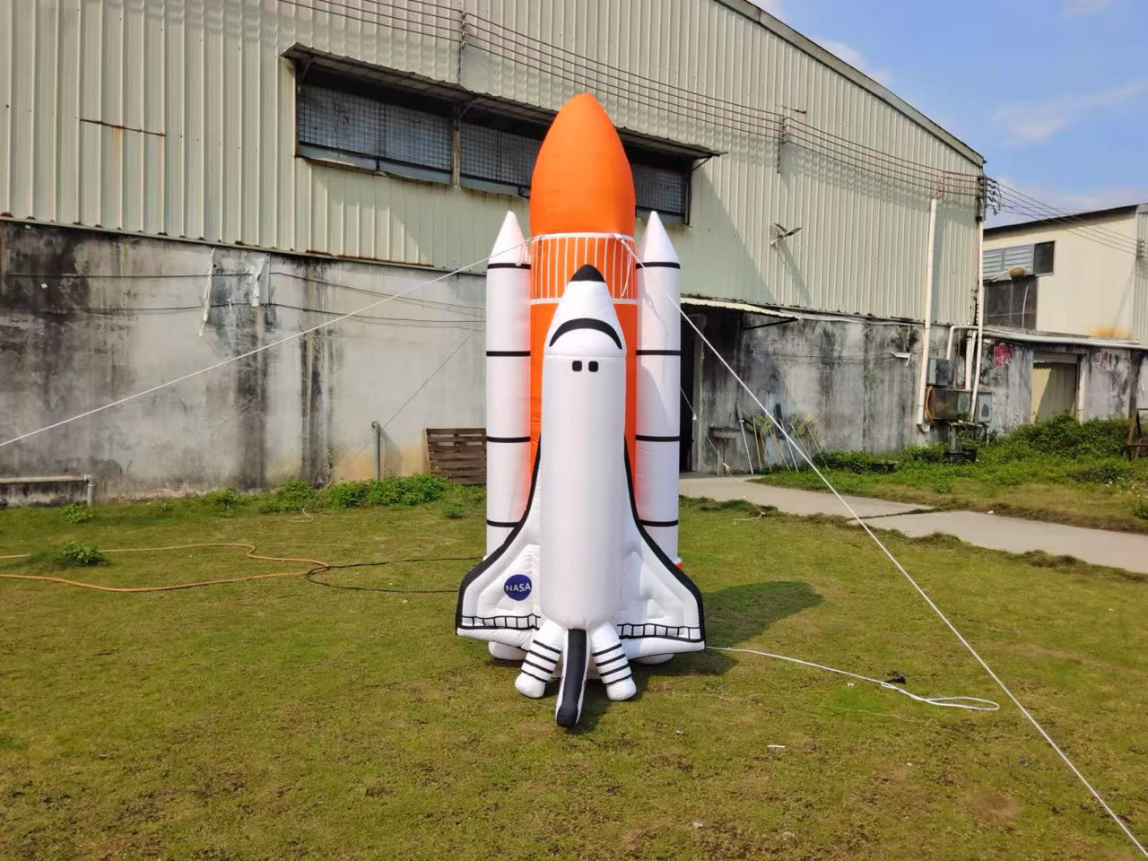 Inflatable Rocket Replica Outdoor Decoration in USA