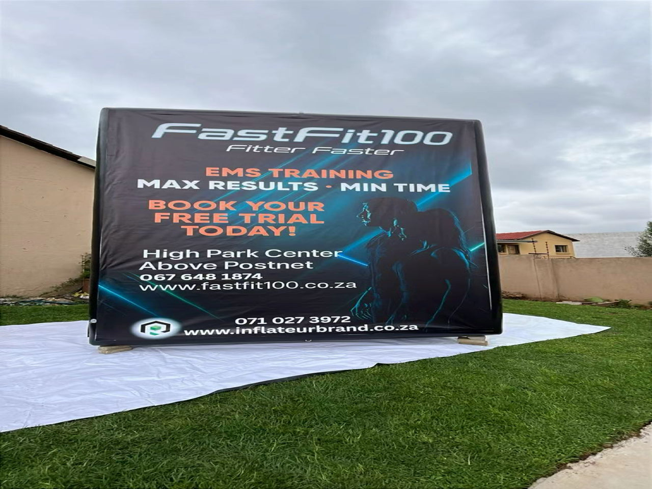 Inflatable Billboard For South Africa