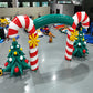 Inflatable Christmas arch festive decoration