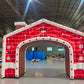 Colorful Inflatable Christmas Arches