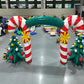 Inflatable Christmas arch festive decoration