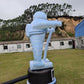 Amusement park outdoor activities inflatable astronaut