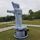 Amusement park outdoor activities inflatable astronaut