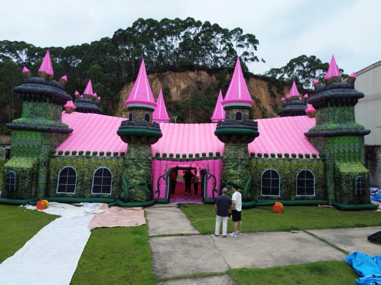 Inflatable Castle Replica Outdoor Playground