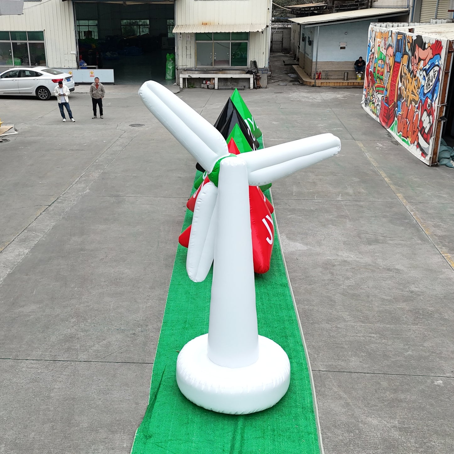 Airtight Inflatable WindMill Decoration For Denmark