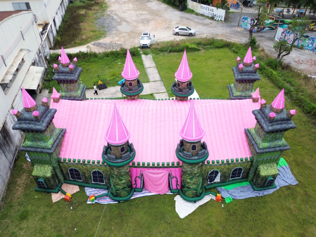 Inflatable Castle Replica Outdoor Playground