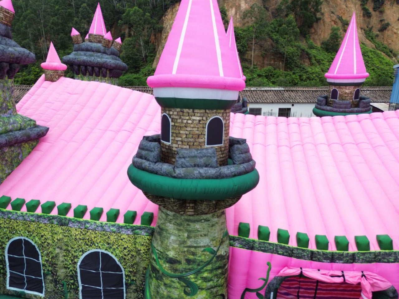 Inflatable Castle Replica Outdoor Playground