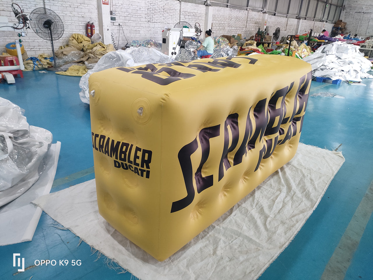 Custom Inflatable Racing Marker Brick – airsplendid