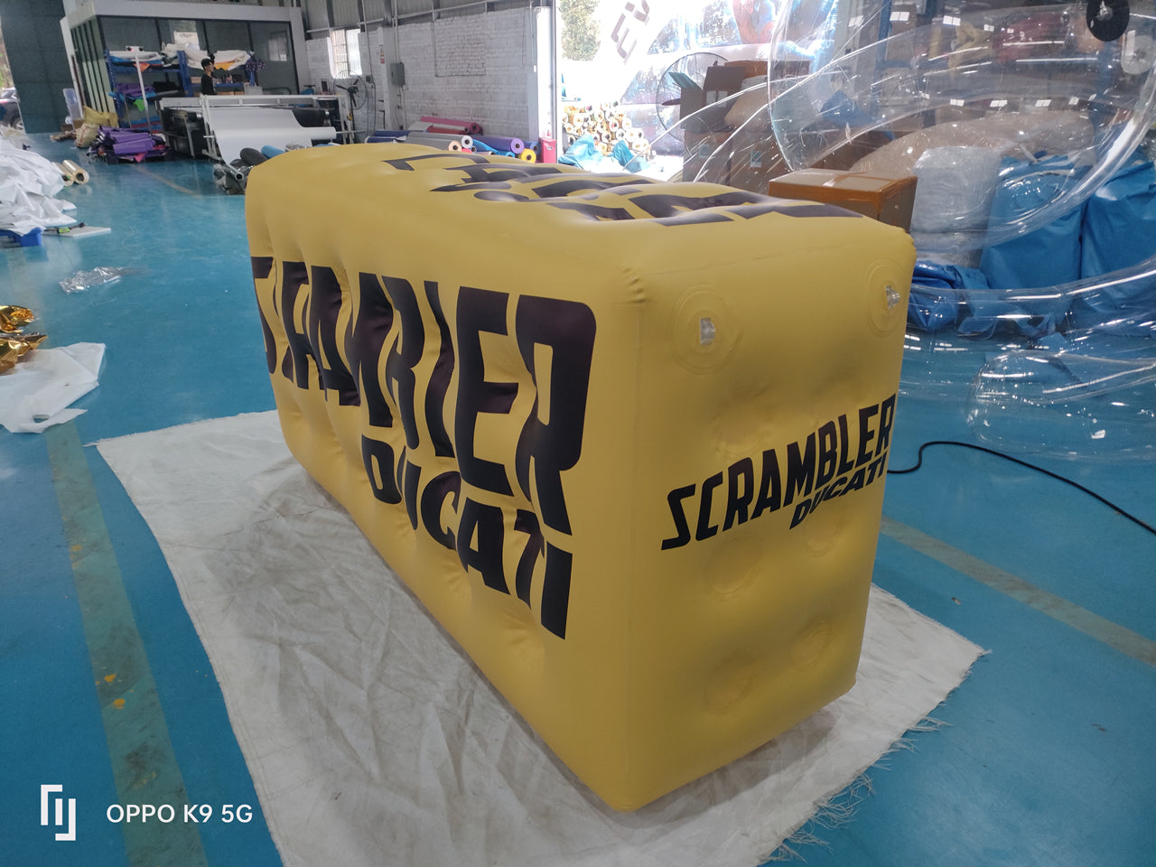 Custom Inflatable Racing Marker Brick – airsplendid