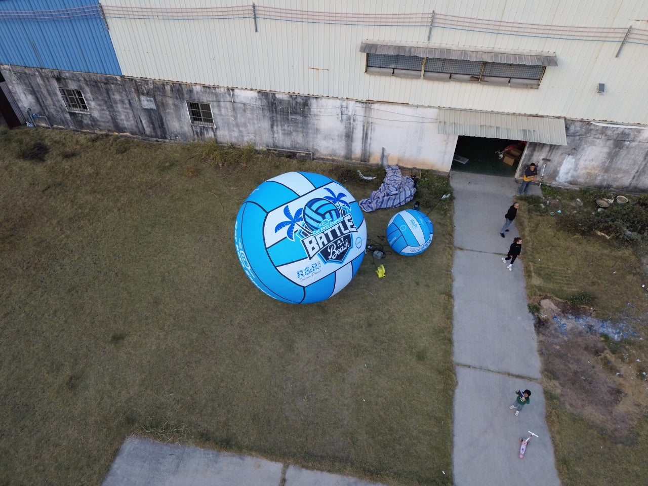 Custom Advertising Inflatable Balloon 5mD