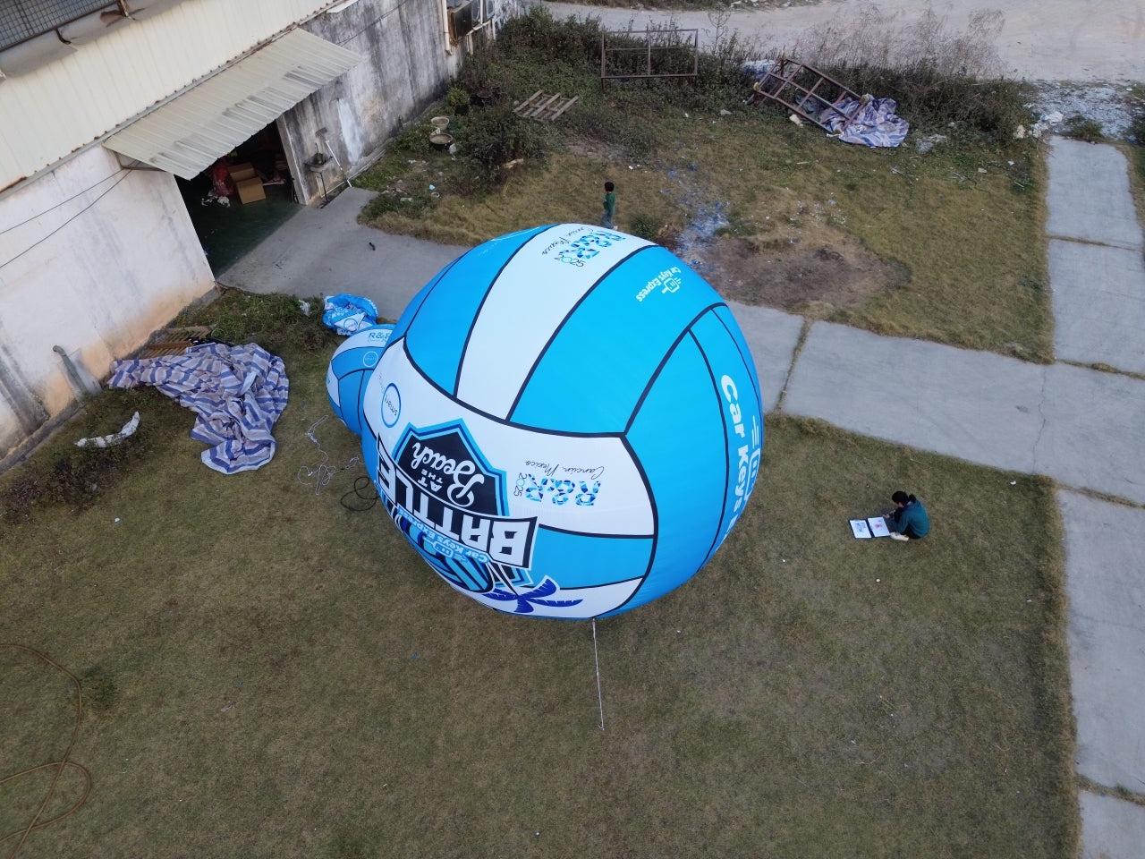 Custom Advertising Inflatable Balloon 5mD