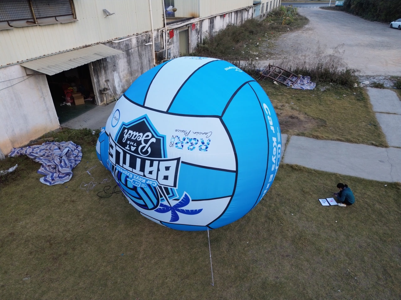 Custom Advertising Inflatable Balloon 5mD