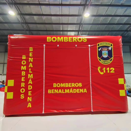 4mL-4mW Airtight Inflatable Firefighter Tents