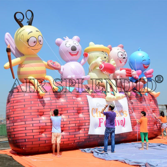 Giant Inflatable Honey Bee Helium Parade Balloons