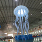 Inflatable Jellyfish LED Lighting Event Stage Decoration