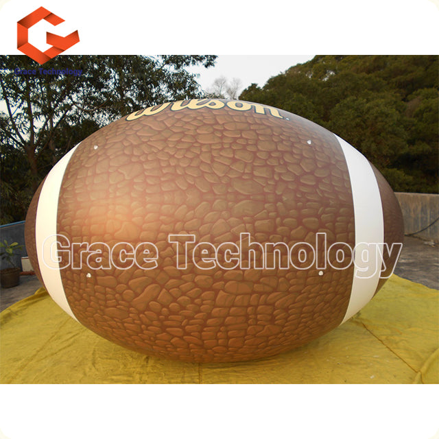Giant Inflatable Rugby Ball Replica Balloons Decoration