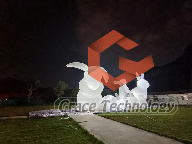 LED Lighting Inflatable Rabbit