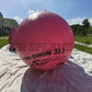 Custom Round Inflatable Racing Marker Buoys Pink Colour Open Water Ultra Swim